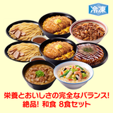 【サマーセール】冷凍 完全メシ DELI 和食8食セット
