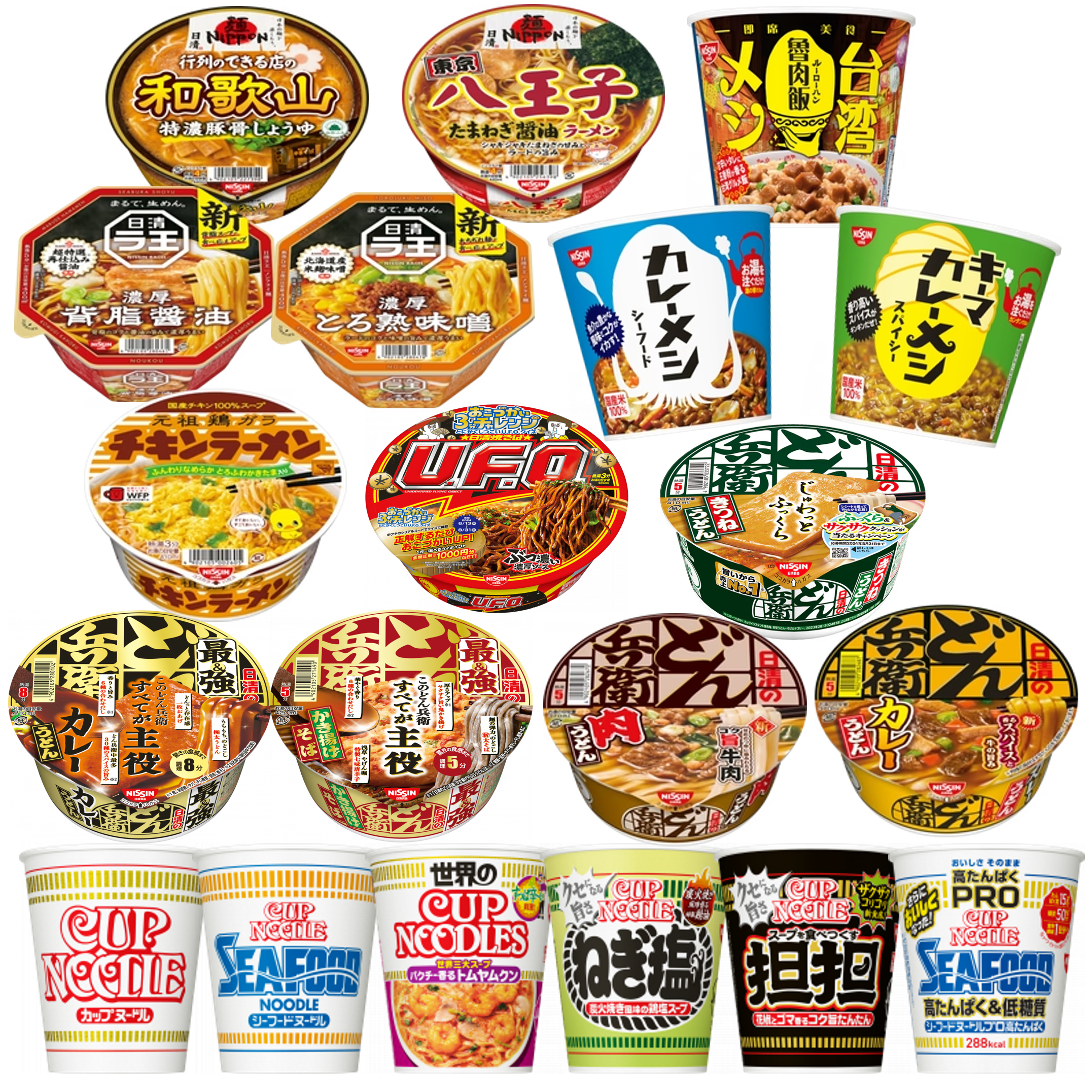 完全メシ 20食セレクトセット – 日清食品グループ オンラインストア