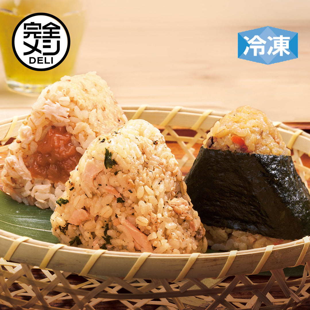 冷凍完全メシ DELI おにぎり18個（全6種）お試しセット – 日清食品