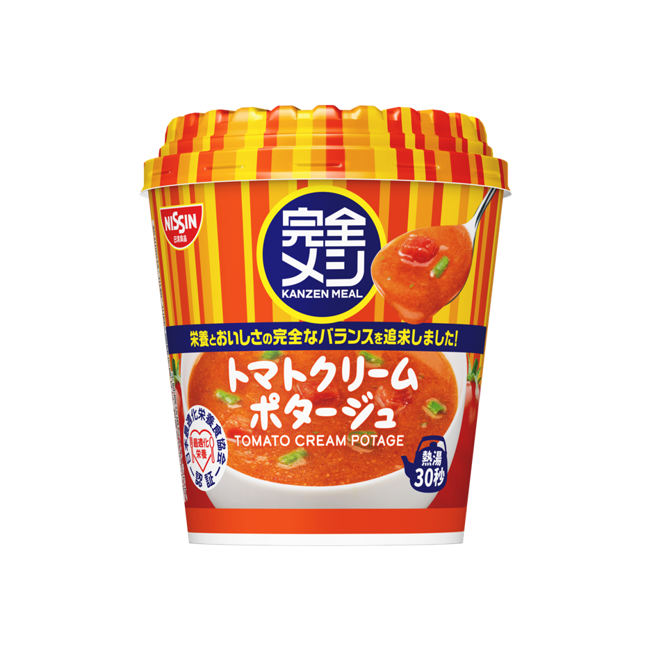 完全メシ トマトクリームポタージュ – 日清食品グループ オンライン 