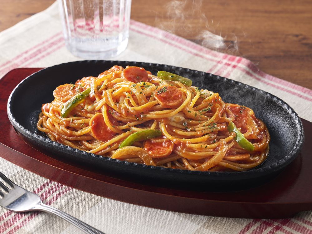 ナリタ　薄端 2点セット 冷凍 完全メシ DELI 喫茶風ナポリタン – 日清食品グループ オンライン