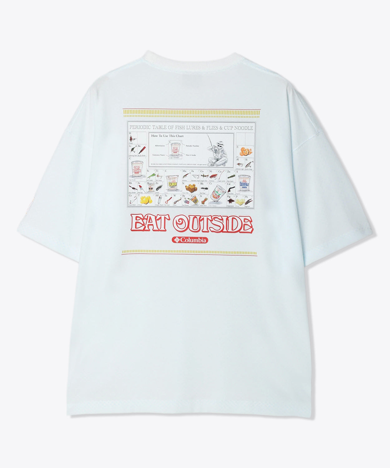 カップヌードル コロンビアコラボTシャツ 白 Mサイズ – 日清食品