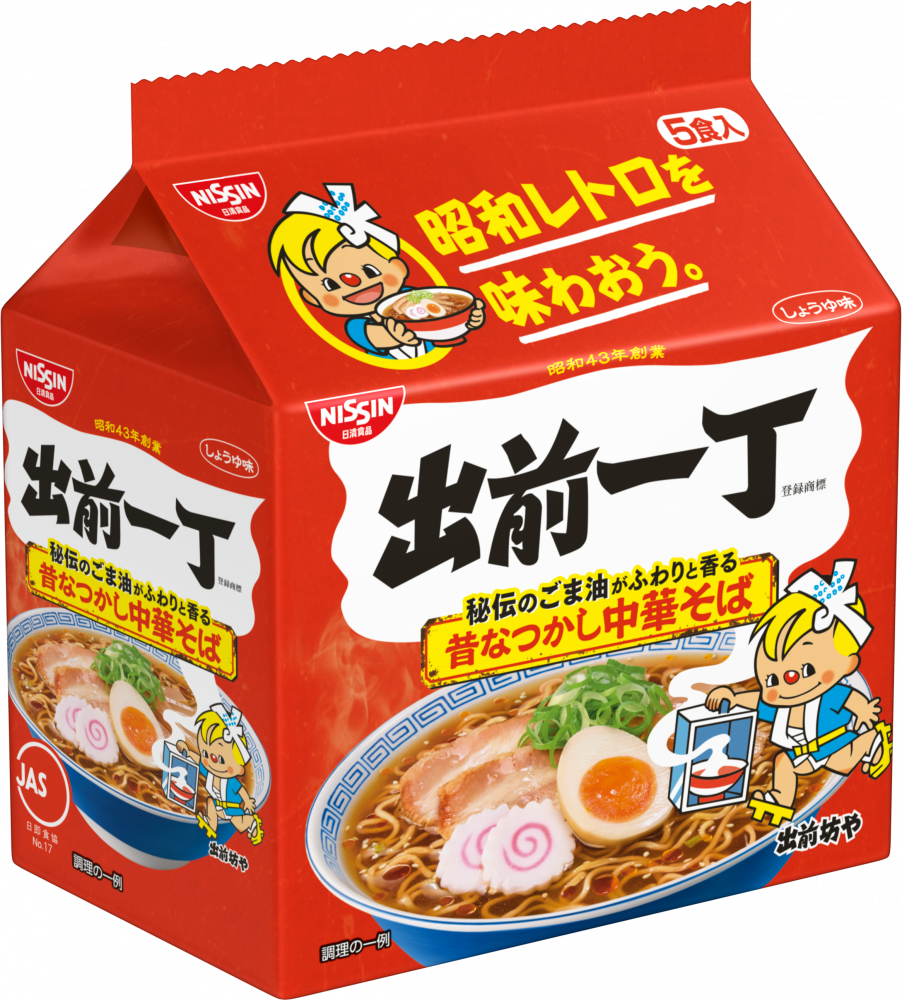 出前一丁 5食パック(賞味期限:2026年07月19日) – 日清食品グループ 出前一丁 5食パック(賞味期限:2026年07月19日) – 日清食品グループ
