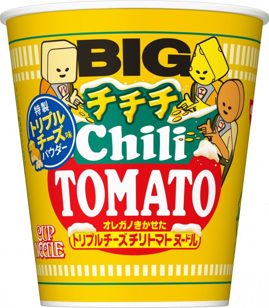 ヌルハチ カップヌードル チチチチリトマト ビッグ – 日清食品グループ