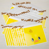 ひよこちゃんビニール巾着袋<Mサイズ:50枚入>