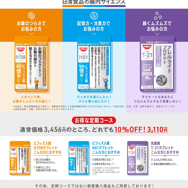 日清食品の腸内サイエンス – 日清食品グループ オンラインストア