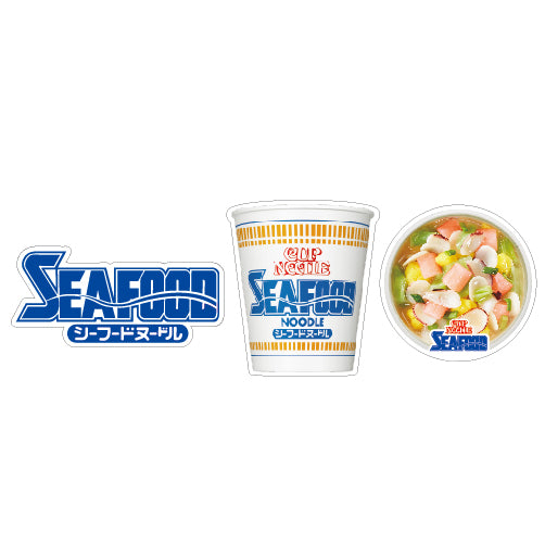 カップヌードル ステッカーセット(シーフードヌードル)