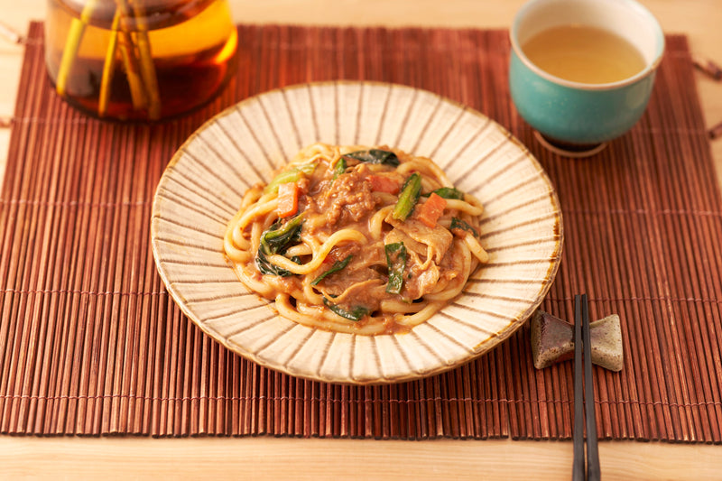 冷凍完全メシDELI  肉味噌まぜうどん 5食セット(賞味期限：2024年11月14日)