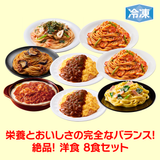 【サマーセール】冷凍 完全メシ DELI 洋食8食セット