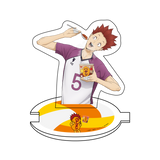 ハイキュー!! アクリルスタンドフタ止め 全6種 コンプリートセット