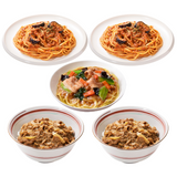 【セール】冷凍 完全メシ DELI 5食セット（牛丼、ボロネーゼ、あんかけ焼そば）