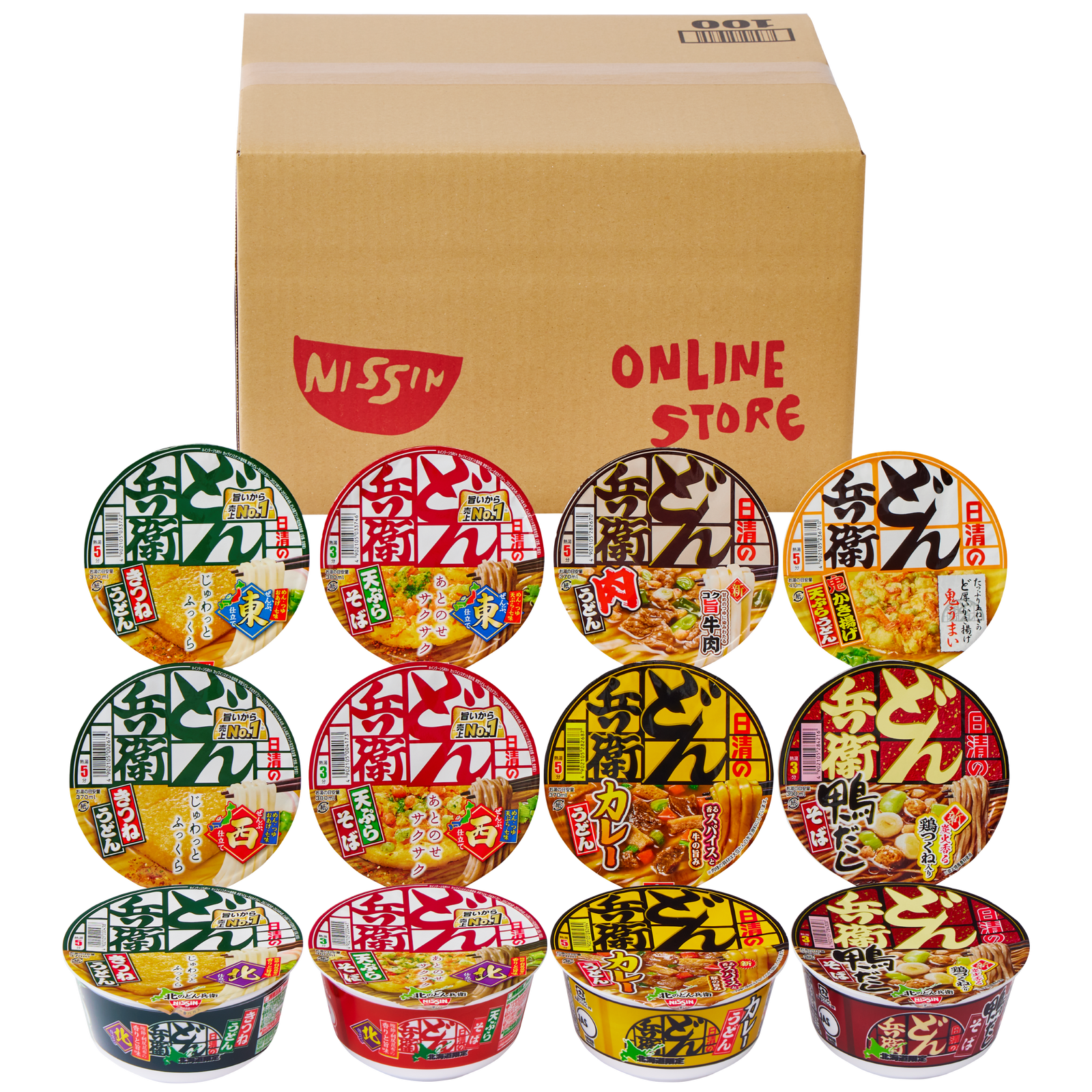 どん兵衛食べ比べセット – 日清食品グループ オンラインストア どん兵衛食べ比べセット – 日清食品グループ オンラインストア