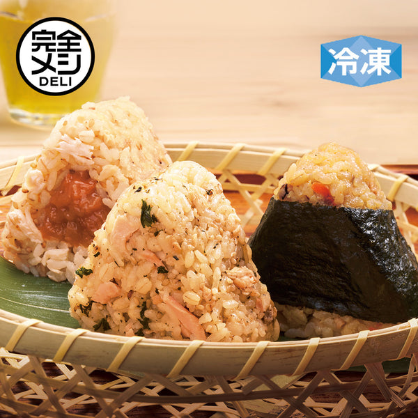 冷凍完全メシ DELI おにぎり18個（全6種）お試しセット – 日清食品