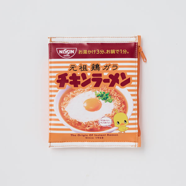 ひよこちゃん 袋型ポーチ チキンラーメン
