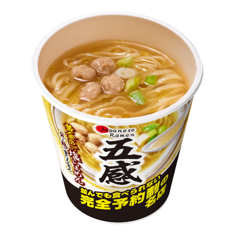 Japanese Ramen 五感 黄金色の塩らぁめん