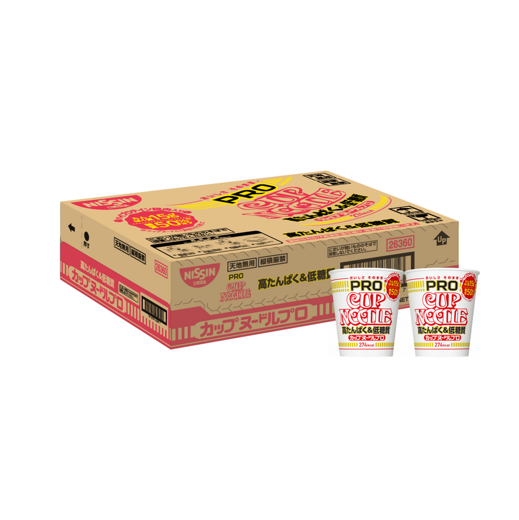 NISSIN カップヌードル PRO 高たんぱく質・低糖質 12入✖️4箱　48個 28688__2_a6f1cb1e-2d2d-4a92-