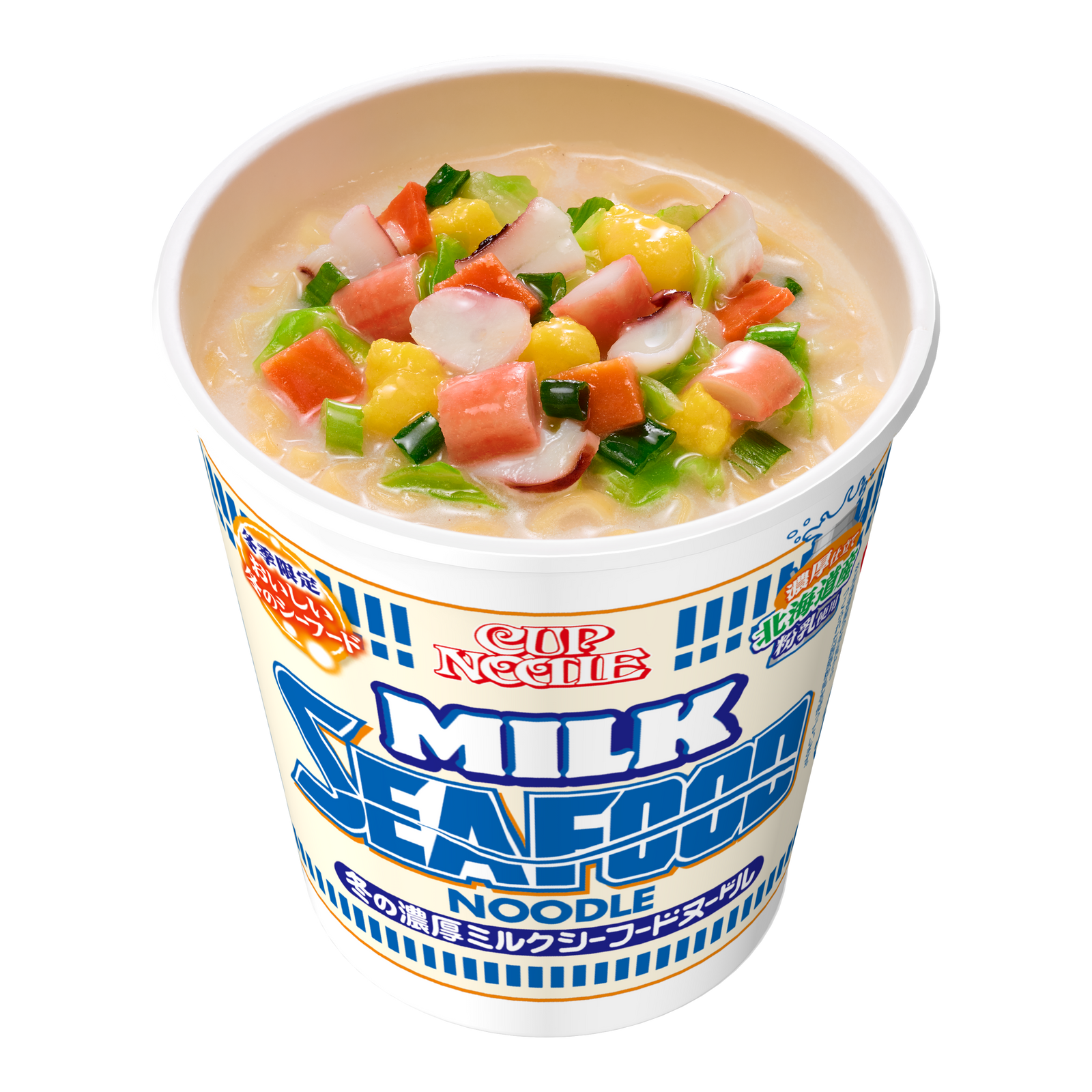 カップヌードル 冬の濃厚ミルクシーフードヌードル – 日清食品グループ