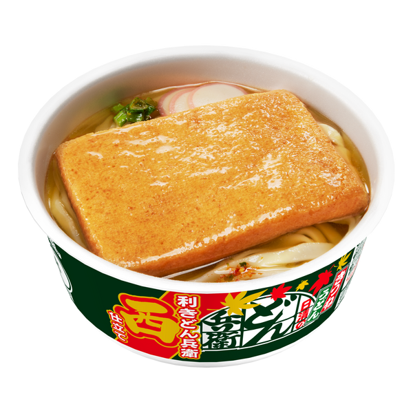 日清の利きどん兵衛 きつねうどん 西