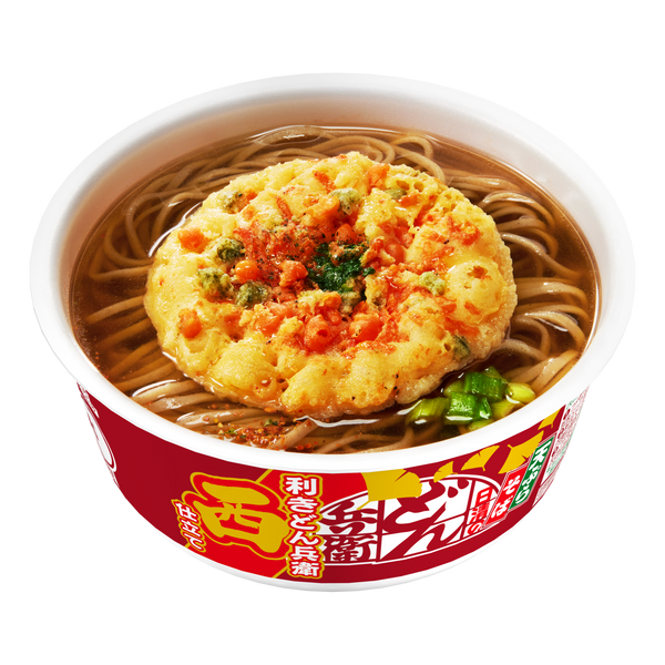 日清の利きどん兵衛 天ぷらそば 西