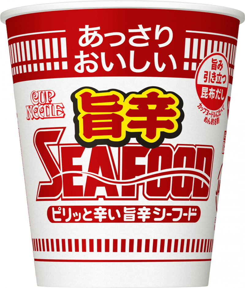 【カップ麺まとめ売り80個】日清食品あっさりおいしい旨辛シーフード&カレー味 あっさりおいしいカップヌードル 旨辛シーフード – 日清食品グループ