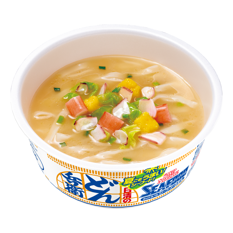 日清のどん兵衛 カップヌードルシーフードうどん – 日清食品グループ
