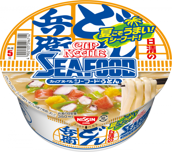 日清のどん兵衛 カップヌードルシーフードうどん – 日清食品グループ