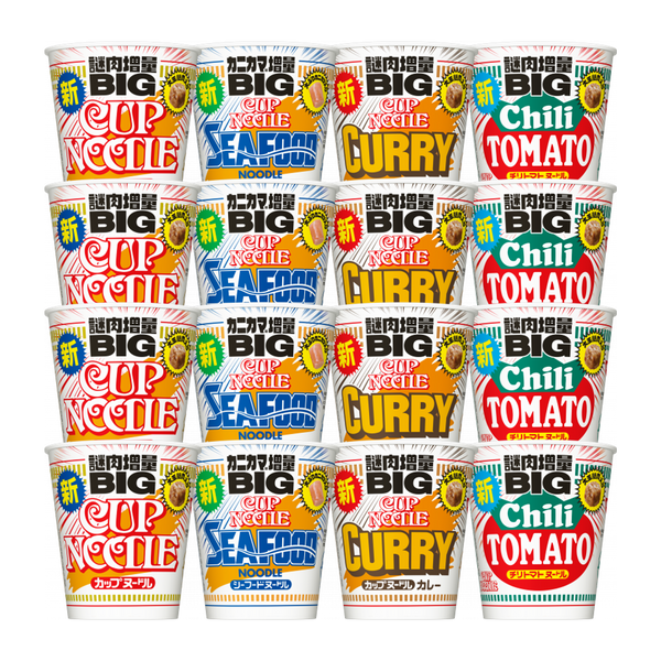 10年ぶりにリニューアル! カップヌードルビッグ 16食セット
