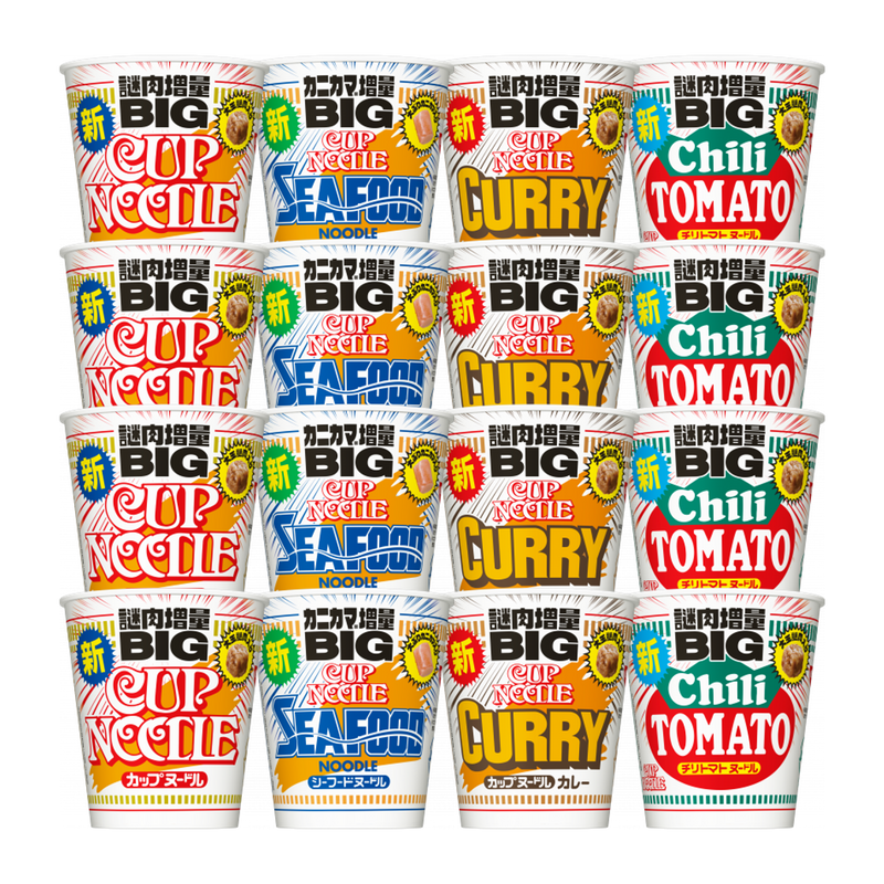 10年ぶりにリニューアル! カップヌードルビッグ 16食セット