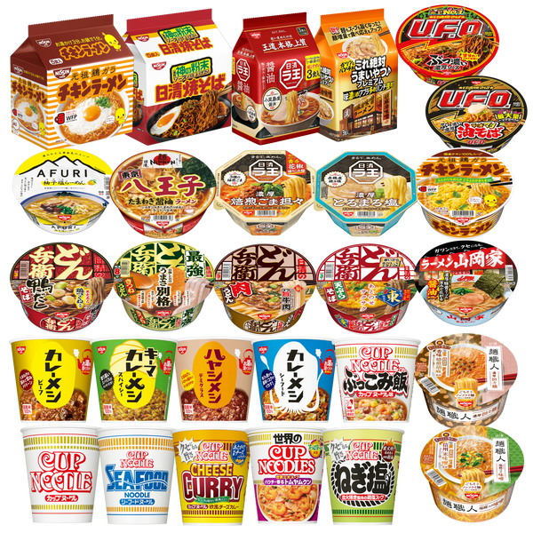カップめん・カップライス・袋めん40食セット(賞味期限：2025年06月13日)