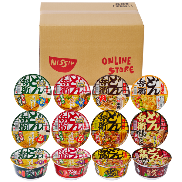 どん兵衛食べ比べセット(賞味期限：2026年11月22日) – 日清食品