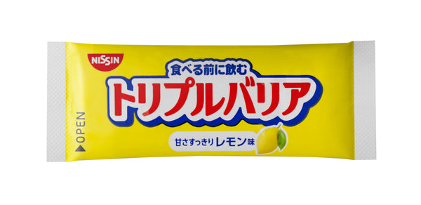 【シェーカー付】トリプルバリア 甘さすっきりレモン味 10本入 (賞味期限：2024年8月02日)