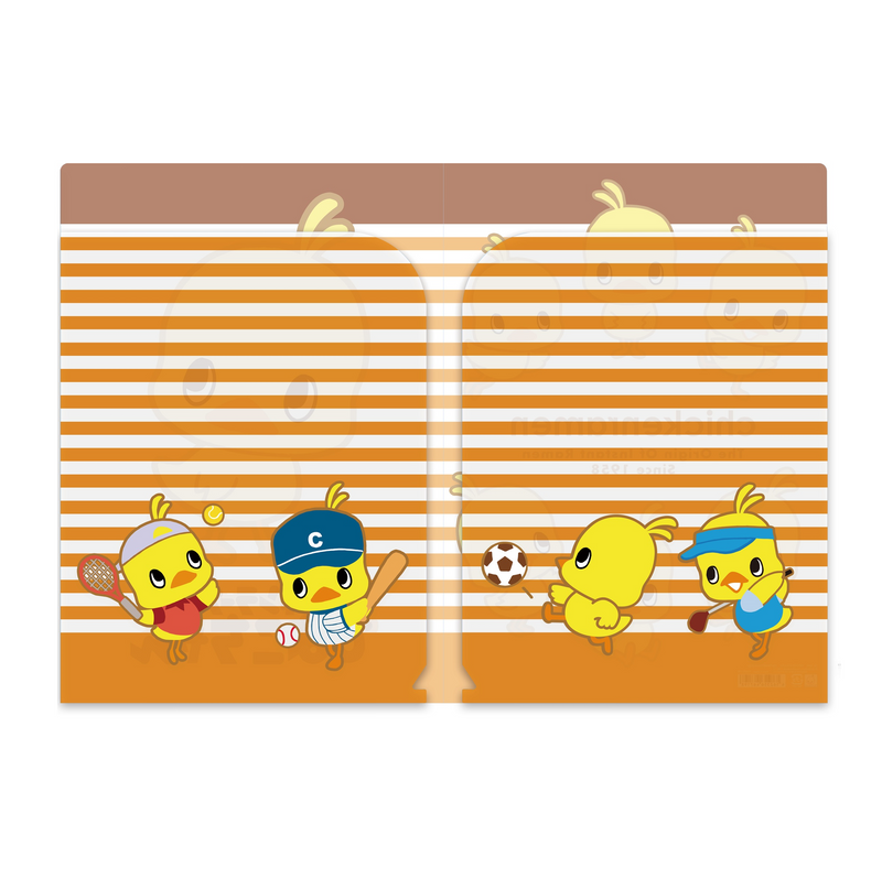 ひよこちゃん Wポケットクリアファイル ボーダー – 日清食品グループ ひよこちゃん Wポケットクリアファイル ボーダー – 日清食品グループ