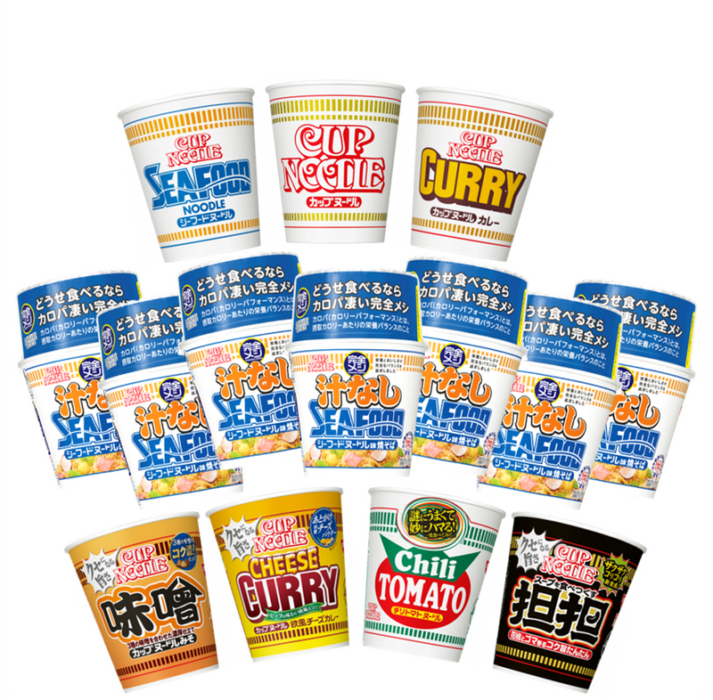 完全メシ&カップヌードル14食セット(賞味期限：2025年07月06日