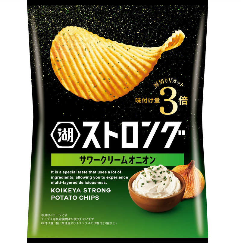 湖池屋ストロング サワークリームオニオン