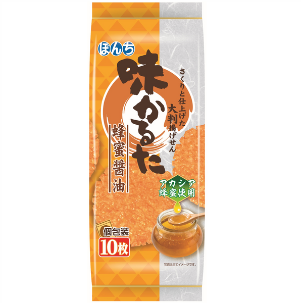 10枚 味かるた 蜂蜜醤油 – 日清食品グループ オンラインストア