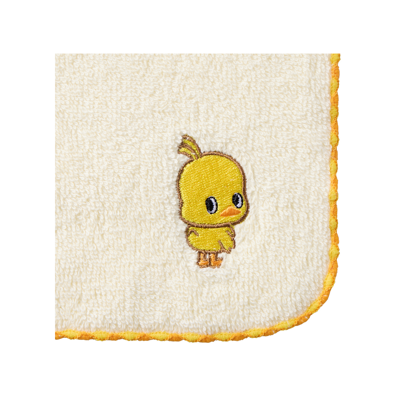 ひよこちゃん 刺繍タオルハンカチ オフホワイト – 日清食品グループ ひよこちゃん 刺繍タオルハンカチ オフホワイト – 日清食品グループ