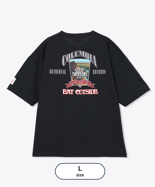 カップヌードル コロンビアコラボTシャツ Basin to Garden. OFZ