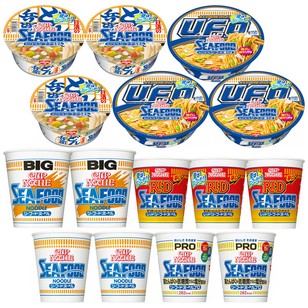 カップめんシーフード味15食セット(賞味期限：2025年12月18日)
