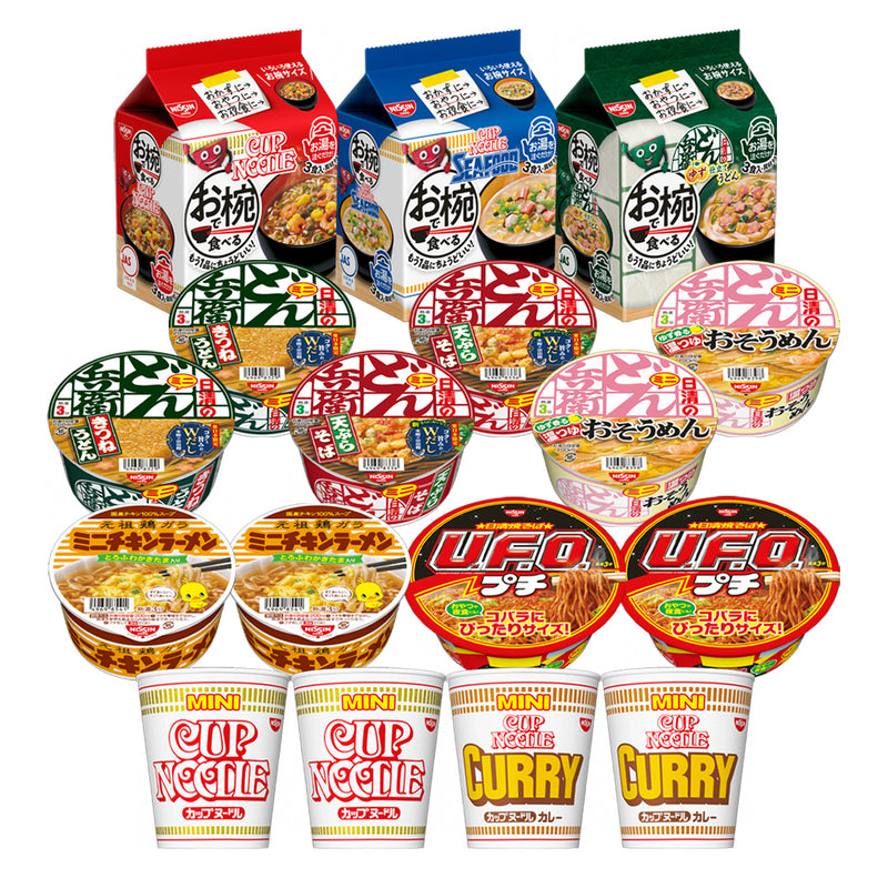 ミニサイズめんセット – 日清食品グループ オンラインストア
