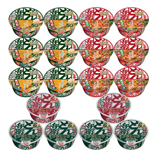 どん兵衛9種18食セット(賞味期限：2026年08月02日) – 日清食品グループ