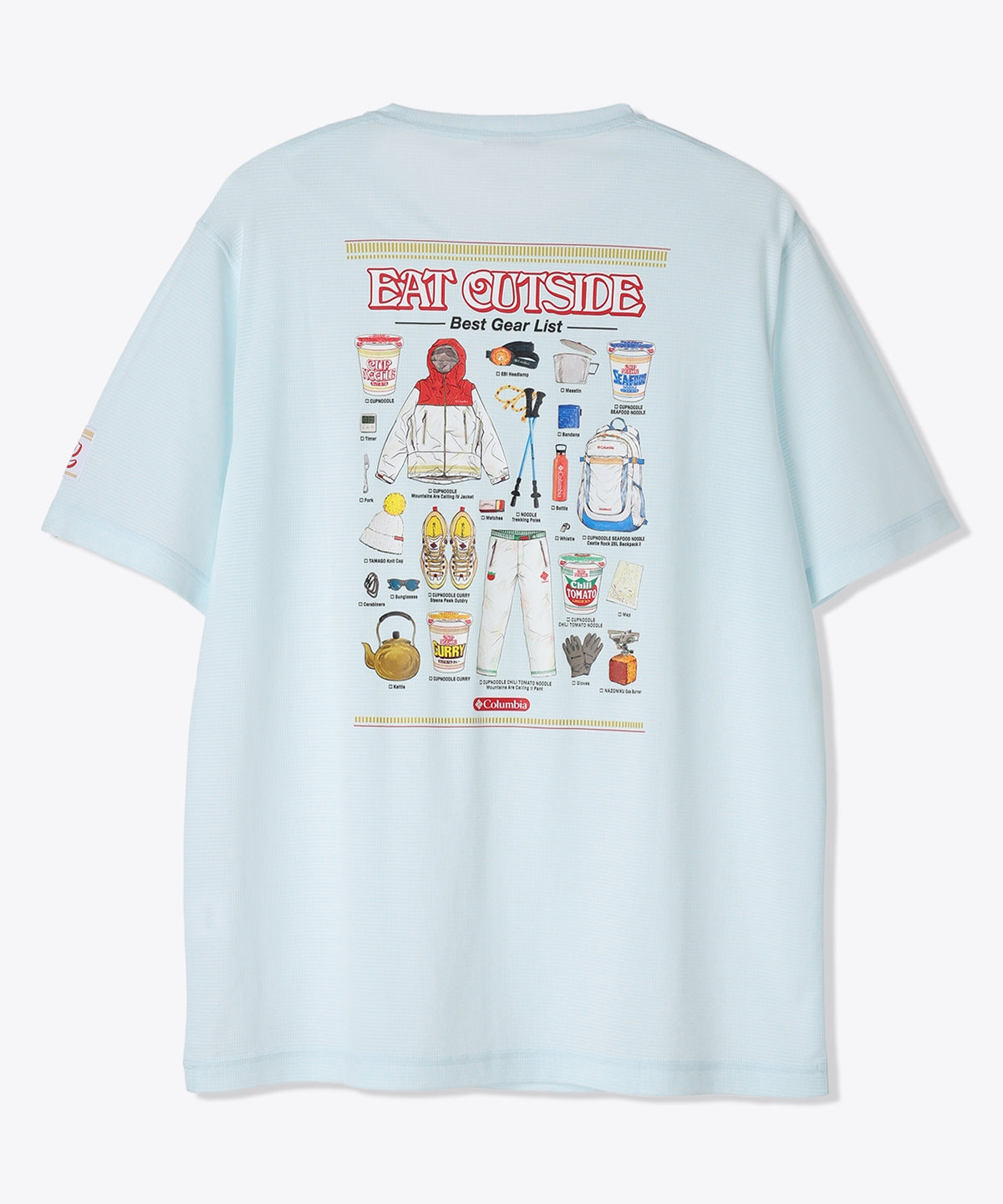 カップヌードル コロンビアコラボTシャツ Black Mサイズ – 日清