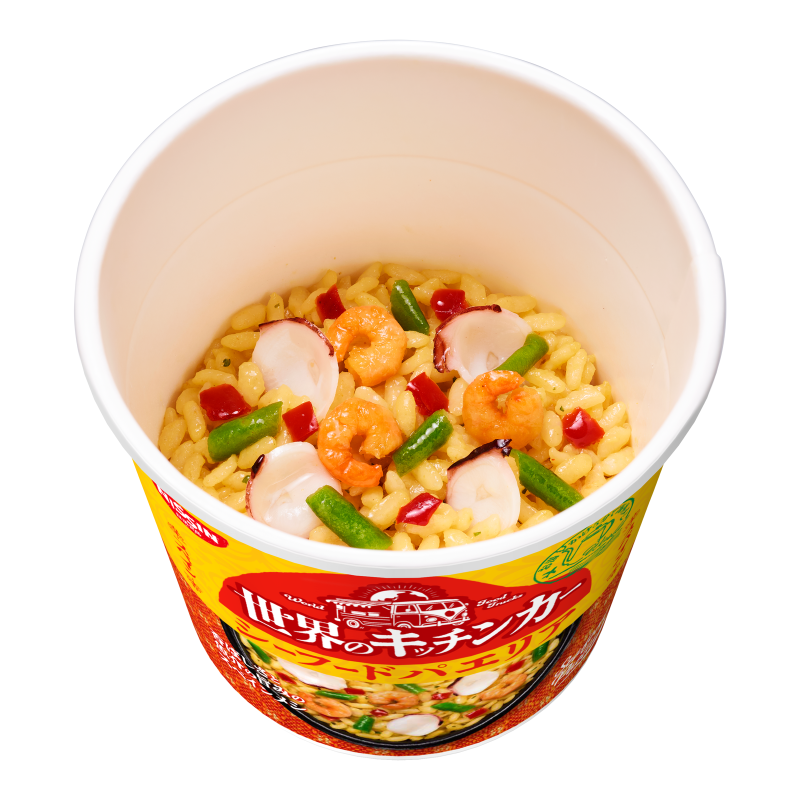 世界のキッチンカー スペイン シーフードパエリア – 日清食品グループ