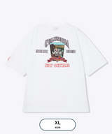 カップヌードル コロンビアコラボTシャツ Basin to Garden. OFZ Graphic White XLサイズ