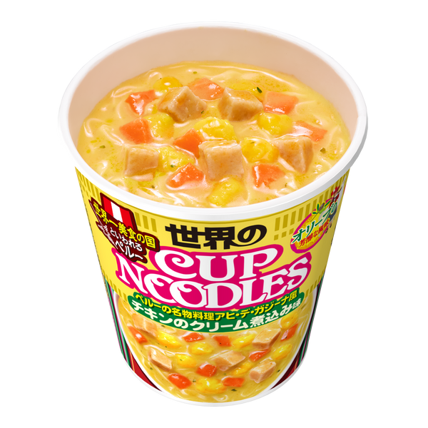 カップヌードル ペルー式チキンのクリーム煮込み味