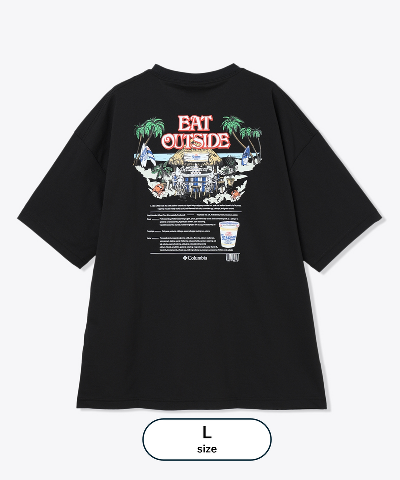 カップヌードル コロンビアコラボTシャツ Basin to Garden. Water