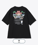 カップヌードル コロンビアコラボTシャツ Basin to Garden. Water Graphic Black Mサイズ
