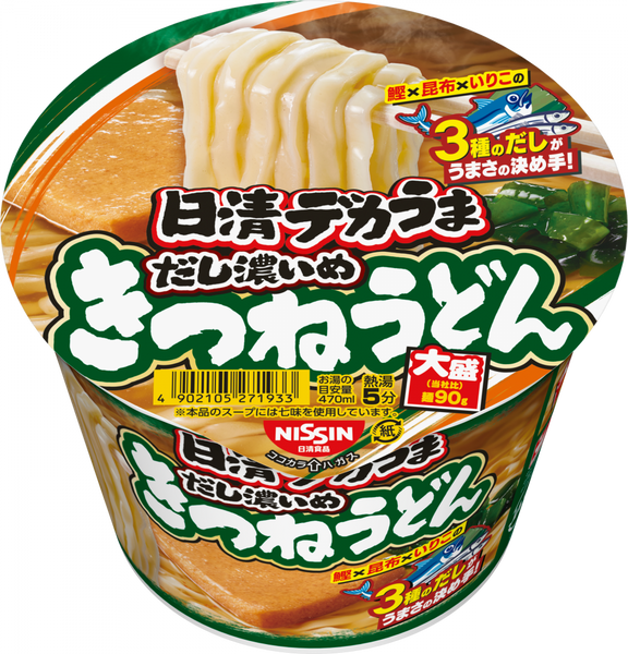 日清デカうま きつねうどんだし濃いめ(賞味期限：2026年10月30日) – 日