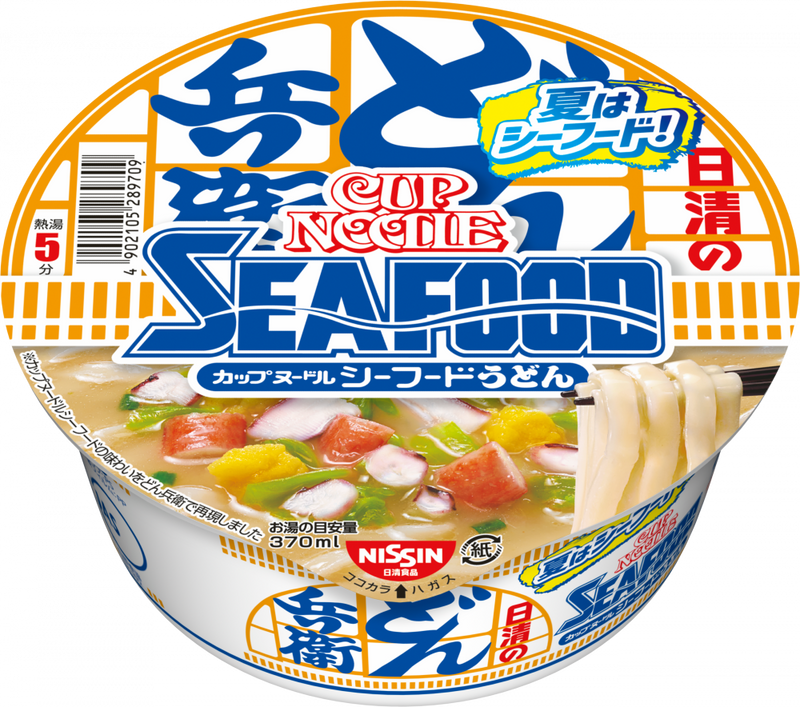 日清のどん兵衛 カップヌードルシーフードうどん(賞味期限：2025年12月25日)