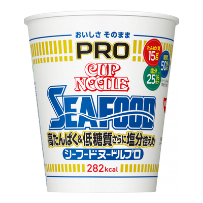 カップヌードルPRO 高たんぱく&低糖質さらに塩分控えめ シーフードヌードル