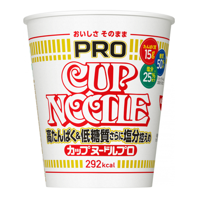 カップヌードルPRO 高たんぱく&低糖質さらに塩分控えめ